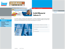 Tablet Screenshot of hornbach.fachberater24.de